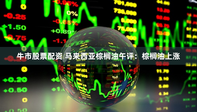牛市股票配资 马来西亚棕榈油午评:棕榈油上涨